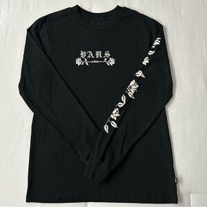 VANS Small Long Sleeve TShirt Black
